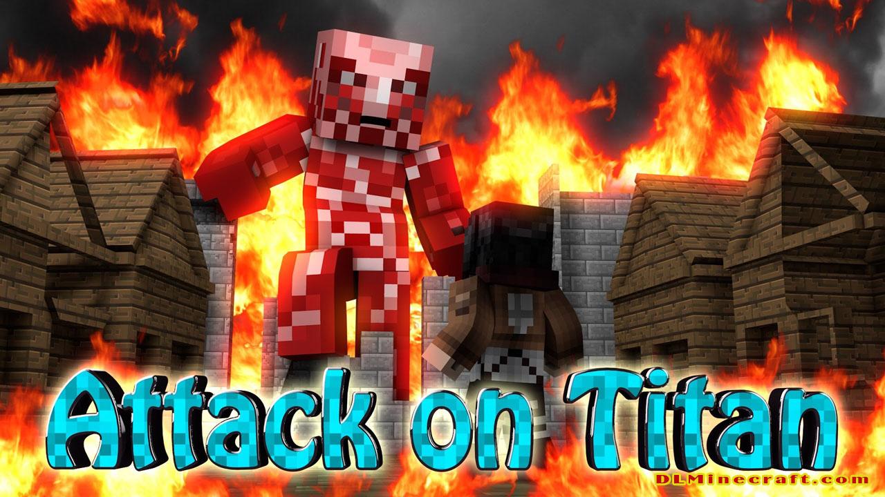 Download Attack on Titan Mod for Minecraft 1.6.4,1.7.2, 1.7.10,1.12.2